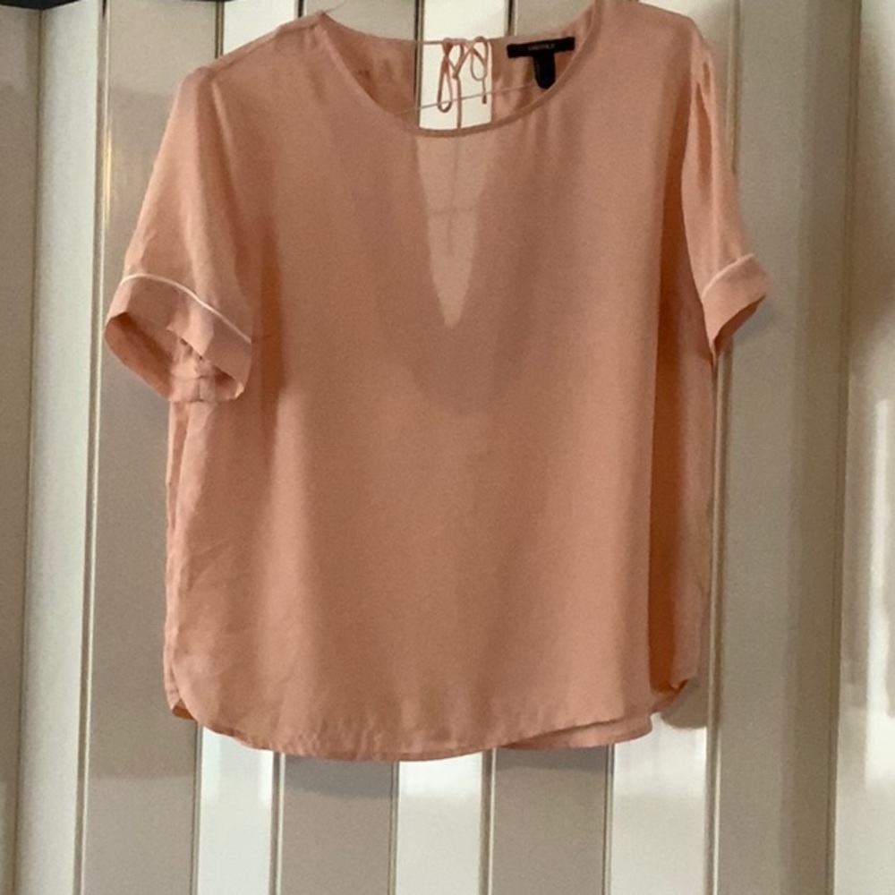 Blouse, salmon pink